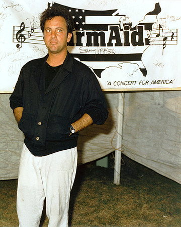 Piano Man Billy Joel at Farm Aid 1985